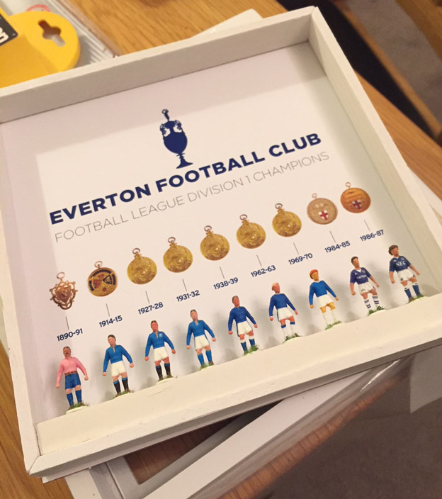 Everton Champions Subbuteo Set