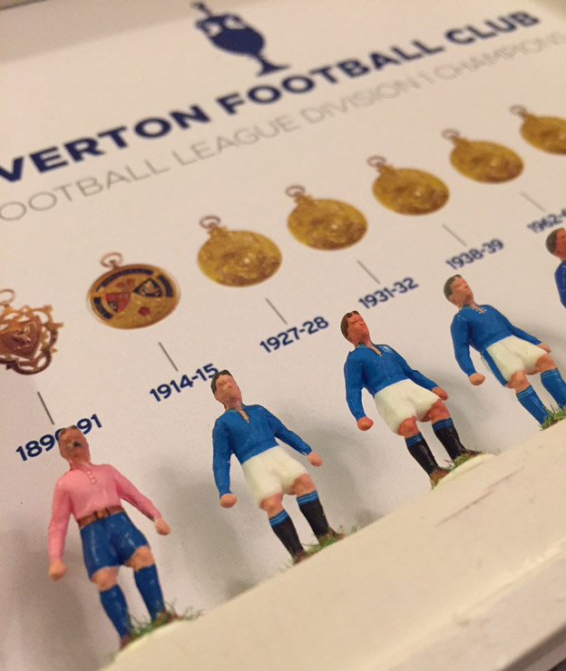 Everton Champions Subbuteo Set