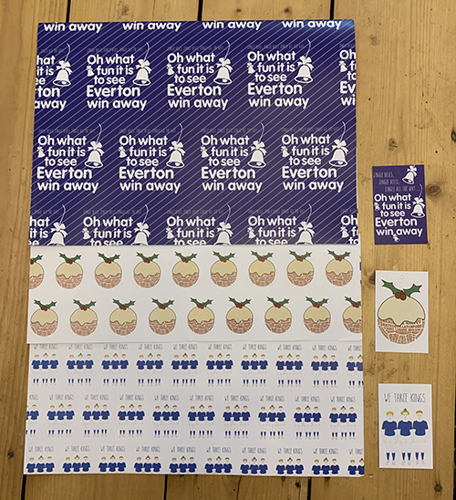 Christmas Gift Wrap with Tags