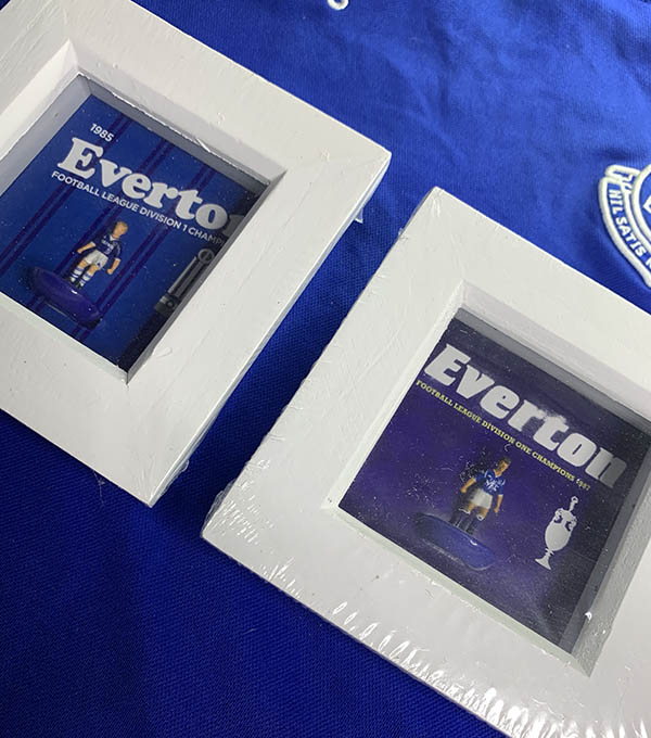 League Champions Framed Subbuteo Figure