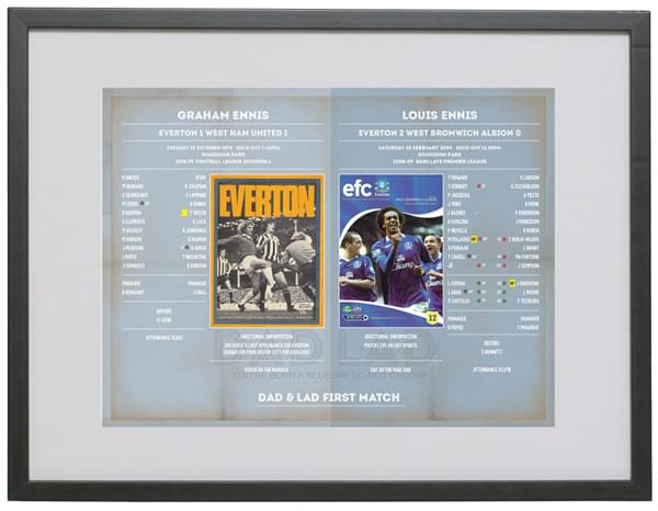 Dad & Lad First Match