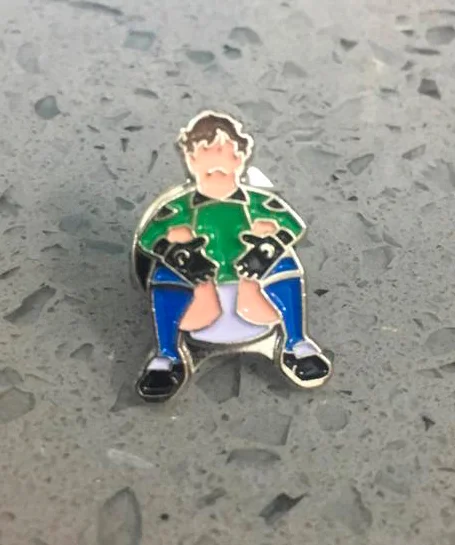 Neville Southall Enamel Badge