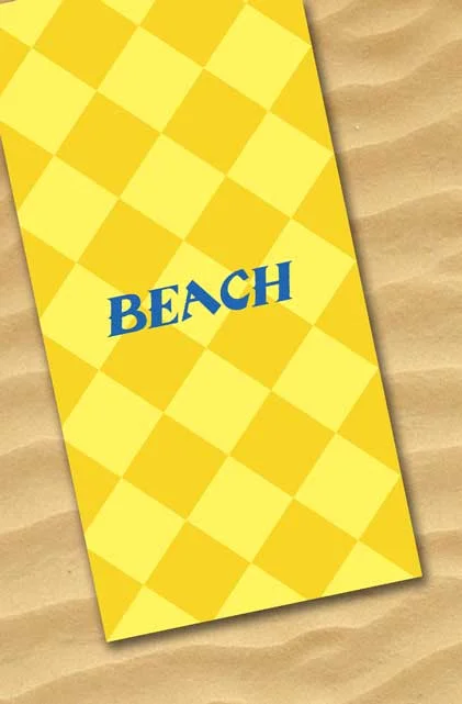 Large Beach Towel 1987 Away