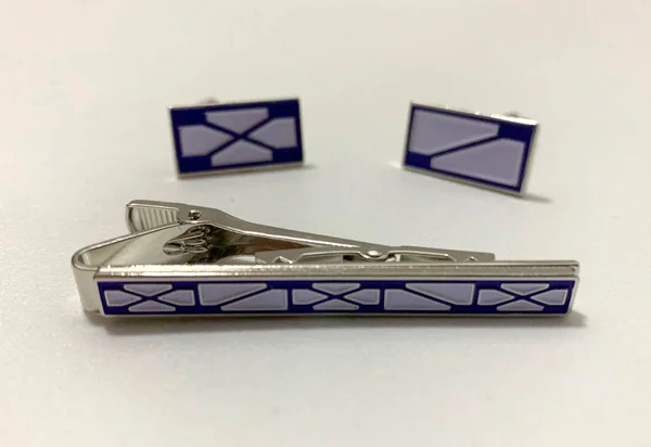 Bullens Tie Slide and Cuff Links