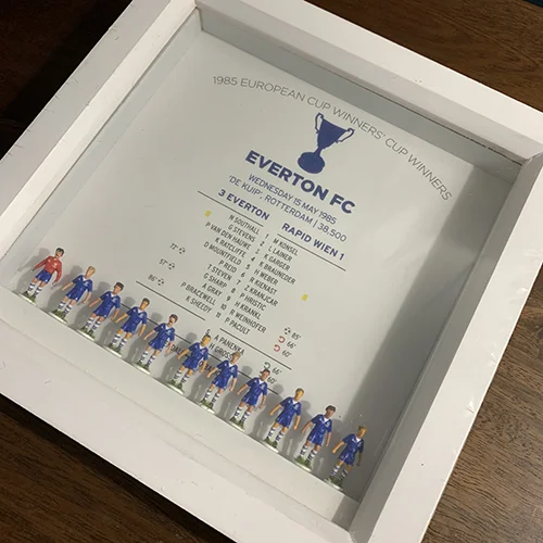 Everton Legends Subbuteo Teams