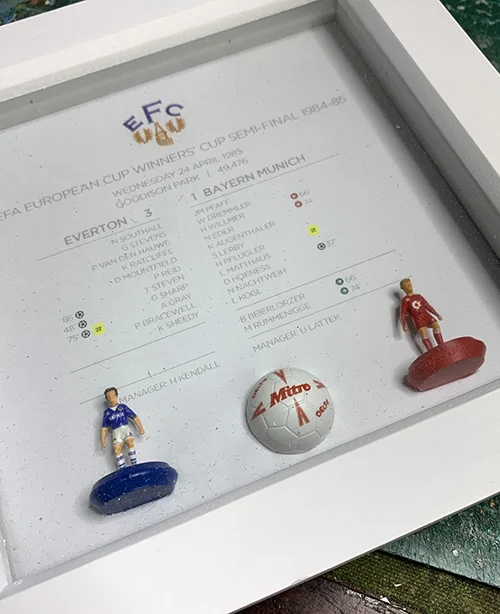Everton v Bayern Munich Subbuteo Set