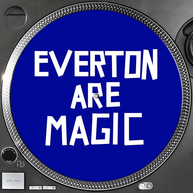 Everton Are Magic Turntable 12" Mat