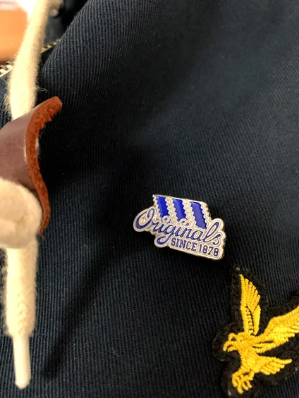 Originals Three Stripe Enamel Badge