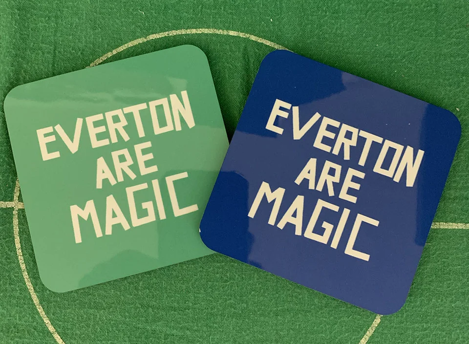 Ceramic Coaster - Everton Are Magic