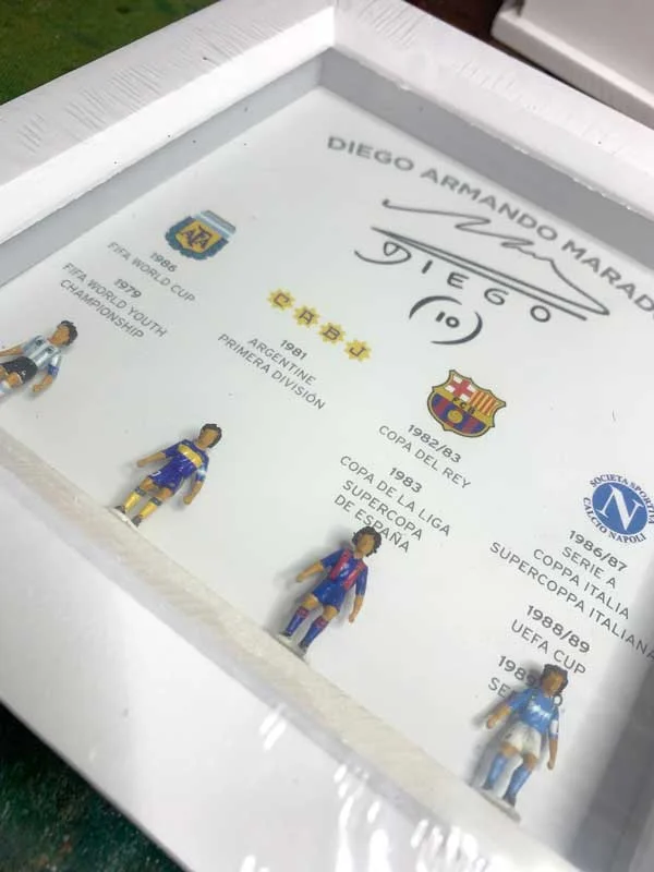 Diego Maradona Subbuteo Set