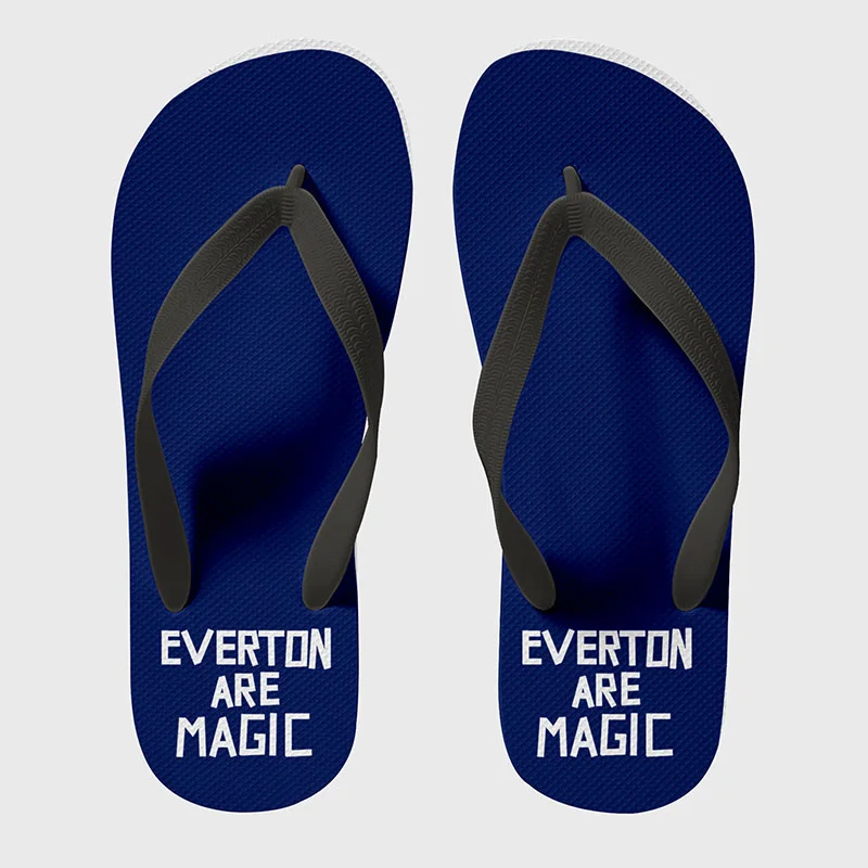 Flip Flops Everton Are Magic Blue