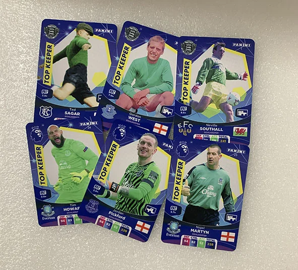 Everton Top Keeper Cards