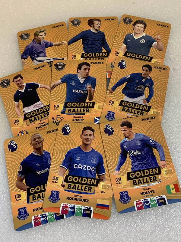 Everton Golden Baller Cards (Set III)