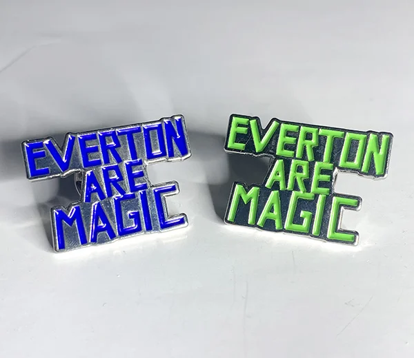 Everton Are Magic Enamel Badge
