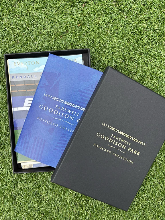 Farewell Goodison Park Matchday Postcard Box Set