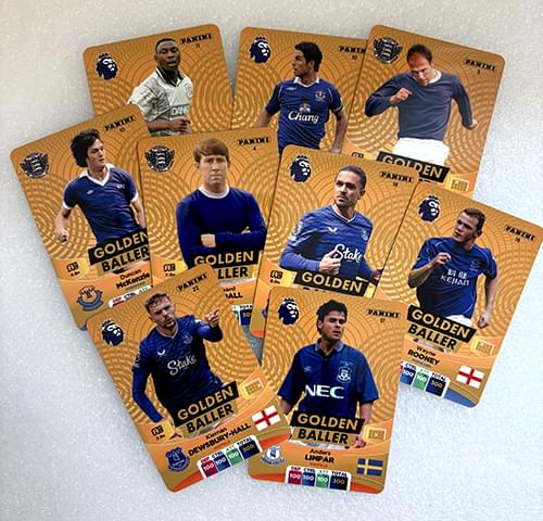 Everton Golden Baller Cards (Set IV)