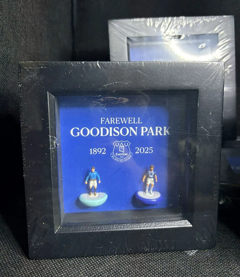 Farewell Goodison Subbuteo Set